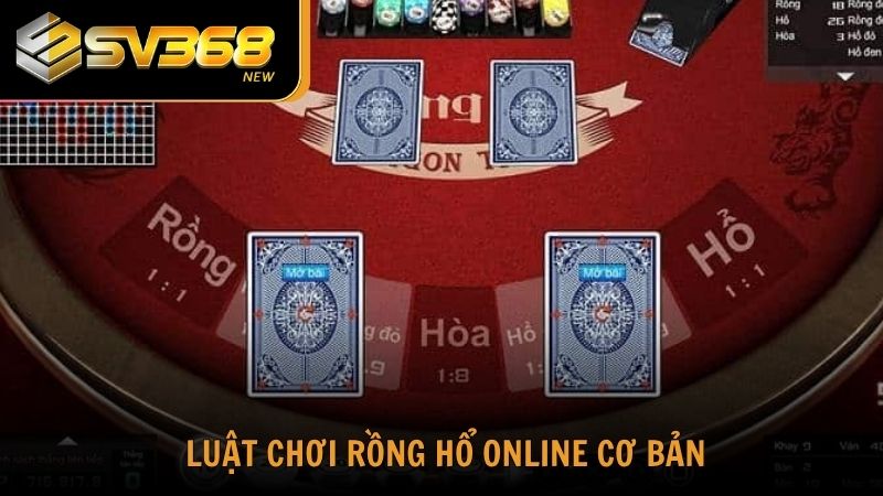 Nội dung luật chơi Rồng Hổ online cơ bản